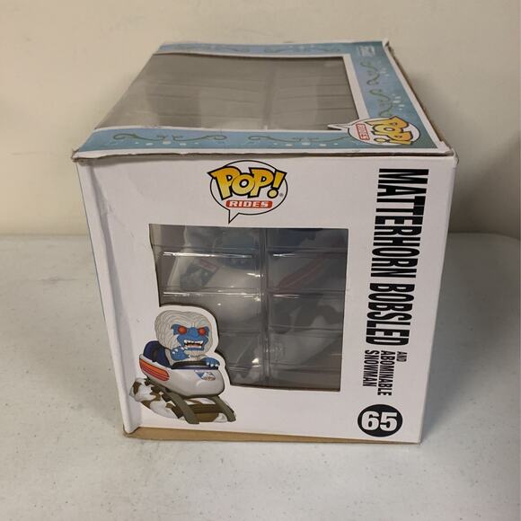 Funko Pop! Rides Matterhorn Bobsled & Abominable Snowman Exclusive Figur… - Picture 4 of 5
